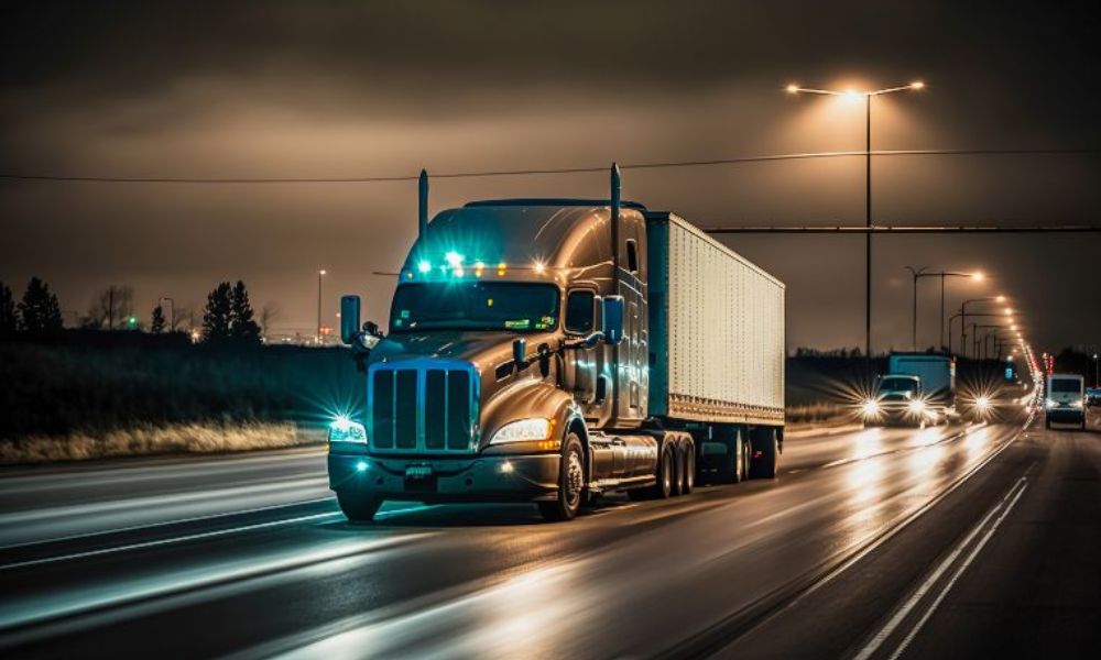 Night Time Truck Driving Tips