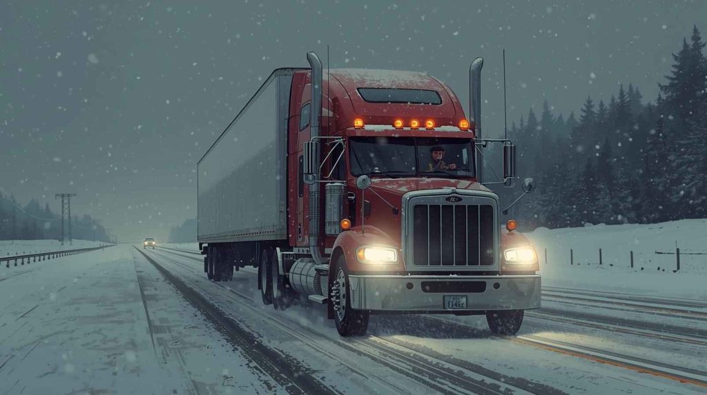 Winter Driving Tips for Truck Drivers