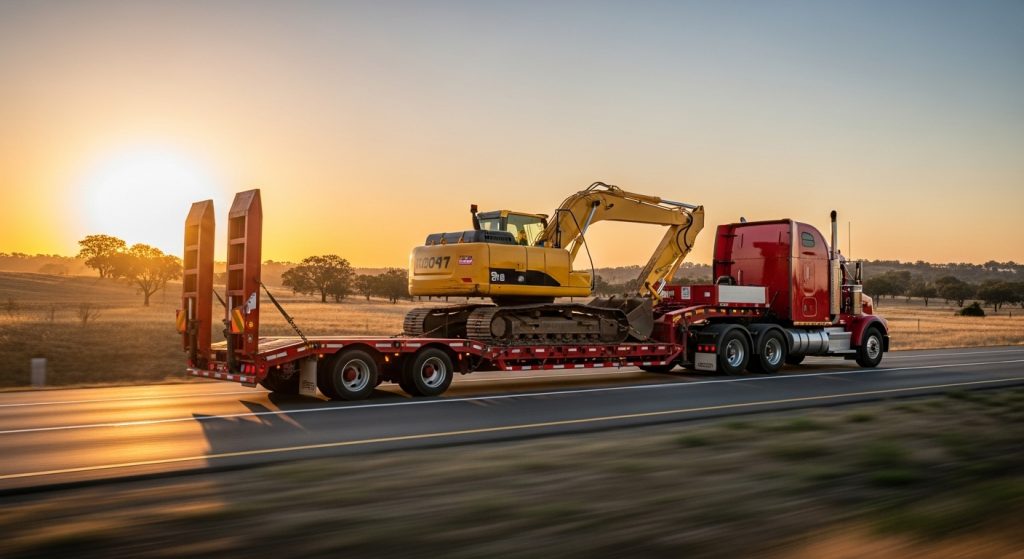 Lowboy Trailer